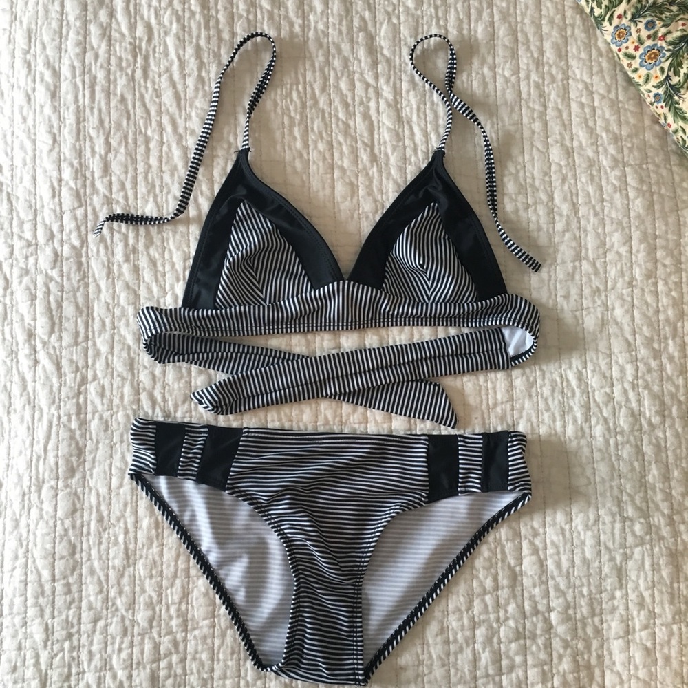 Striped Bikini
